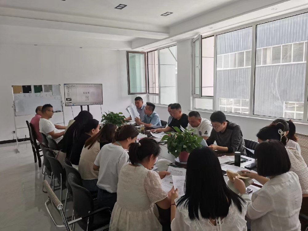 程源排水組織員工學(xué)習(xí)培訓(xùn)，增強產(chǎn)品知識